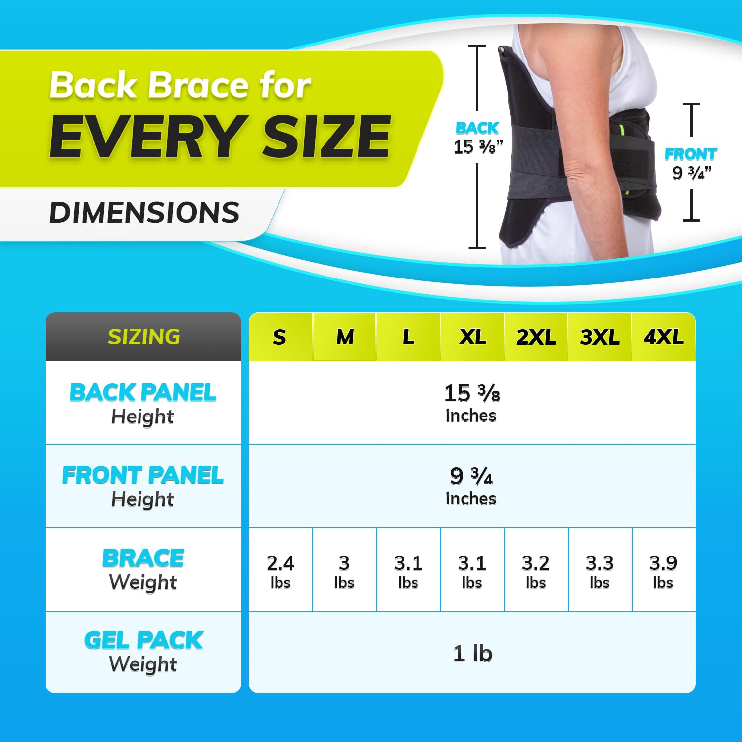 BraceAbility LSO Back Brace for Women and Men - Medical-Grade Lumbar Brace for Herniated Disc, Sciatica, Spinal Stenosis, Spondylolisthesis, Post-Surgery Recovery, Hot and Cold Therapy (L)