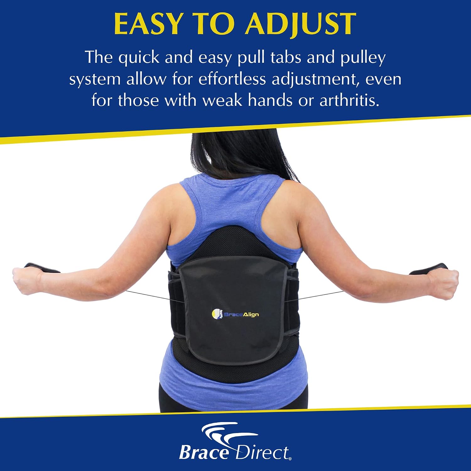 VertebrAlign LSO Lumbar Back Brace with Plus Size Extension – Bariatric Relief for Herniated & Bulging Disc, Sciatica, Spinal Stenosis, Fractures PDAC L0650/L0637 – Fits Waist up to