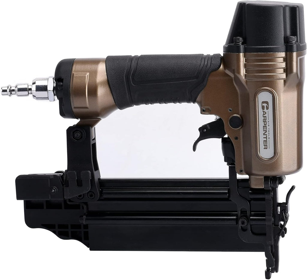 Carpenter Tools CFL5016 3-in-1 Flooring Stapler and Nailer with Mallet and CF50 18 Gauge Brad Nailer
