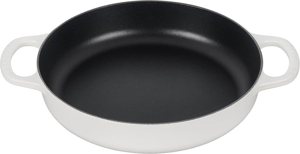 Le Creuset Signature Cast Iron Everyday Pan, 11', White
