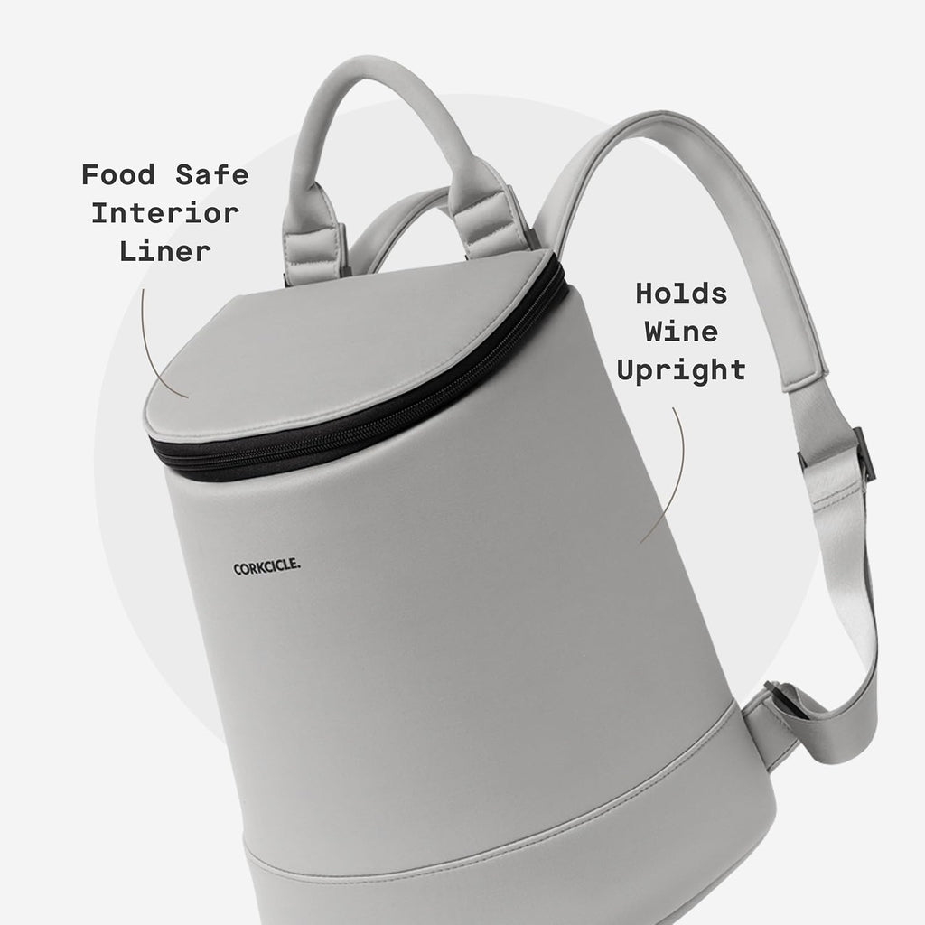 Corkcicle EOLA Cooler Backpack, Waterproof and Leak Proof Insulated Bag, Perfect for Wine, Beer, and Ice Packs