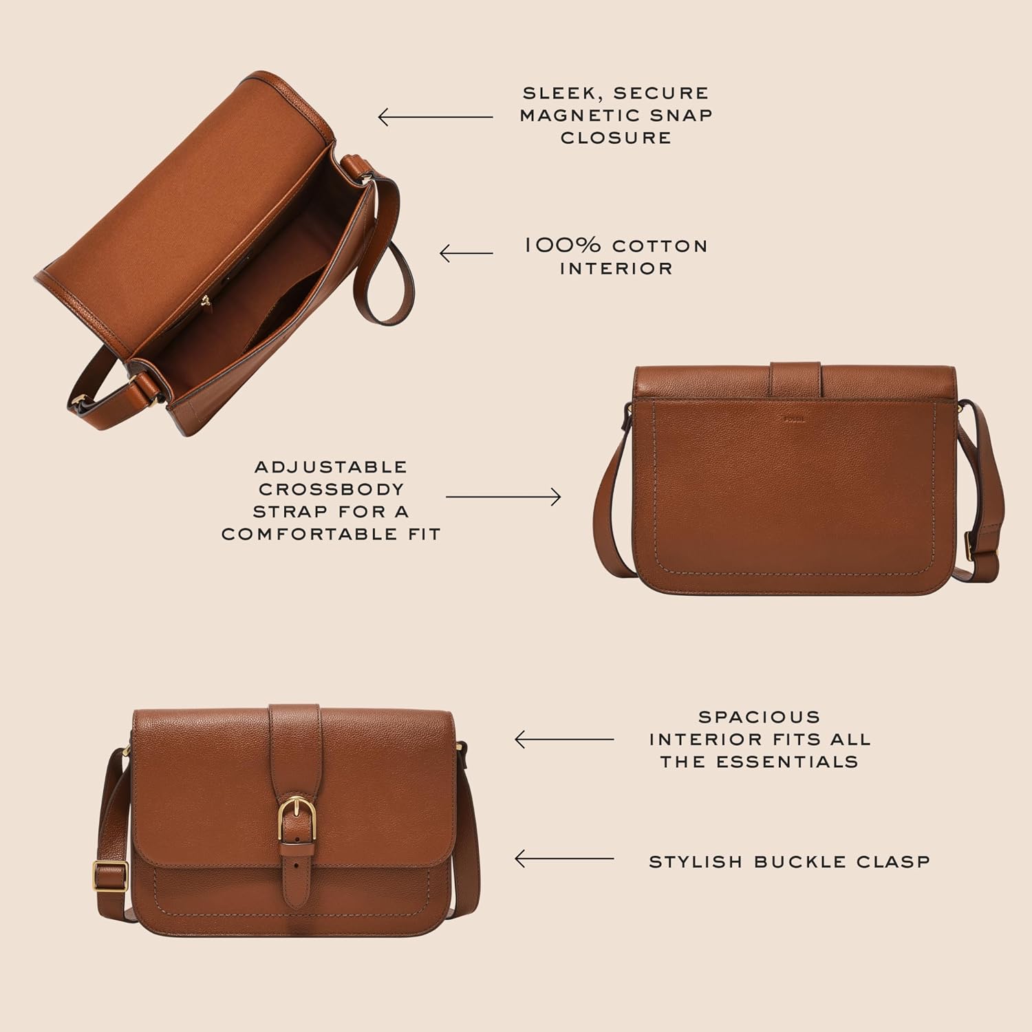 Fossil Women's Zoey Crossbody Bag