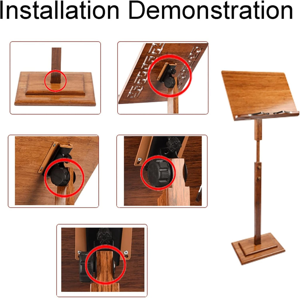 Music Stand with Phone Holder Microphone Holder, Metal Folding Sheet Music Stand, Orchestra Stand, It Can Be Used As A Reading Stand, and The Music Stand Has A Thickened Ba,