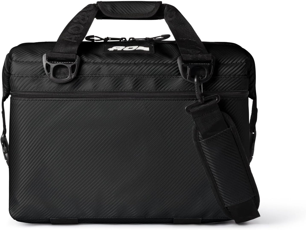 AO Coolers Expedition Carbon Soft Cooler Bag, Insulated and Leak-Proof, for Camping, Boating, Offroading