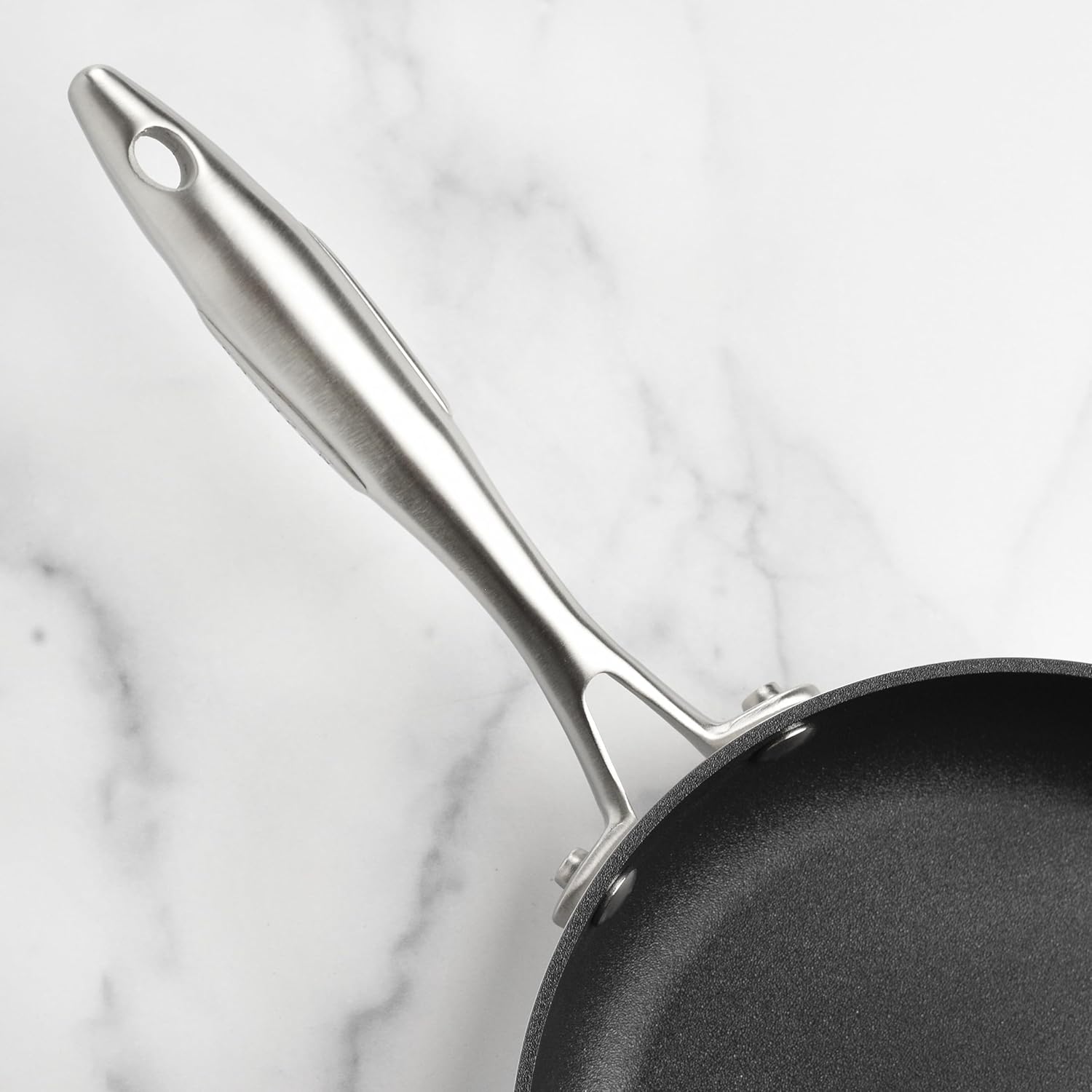 Scanpan CX+ 8 & 10.25' Fry Pan Skillet Set - Stratanium Plus Nonstick - 5-ply Stainless Steel