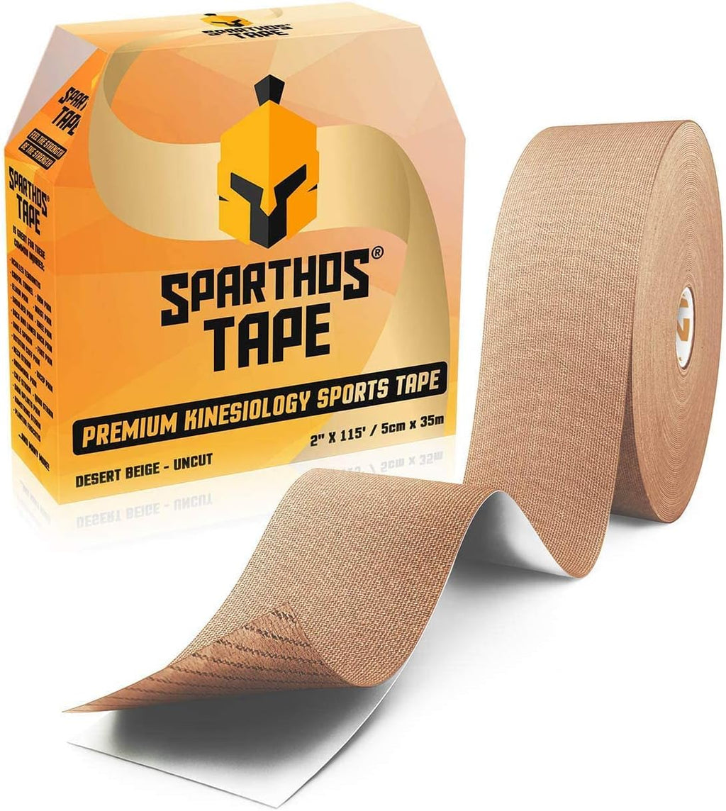 Sparthos Tape Color Bundle: Desert Beige + Electric Blue + Midnight Black [Uncut 115 ft. Roll]