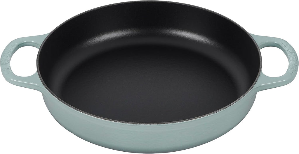 Le Creuset Signature Cast Iron Everyday Pan, 11', Sea Salt