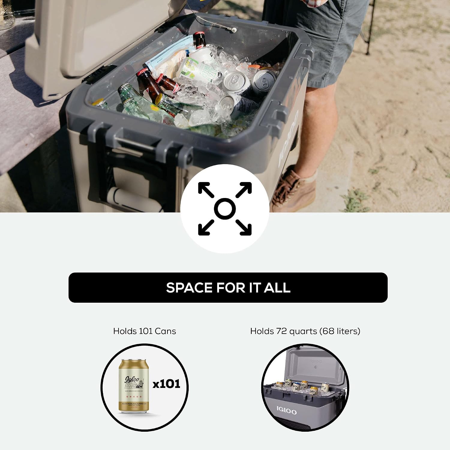 Igloo BMX Cooler | Insulated Hard Shell Ice Chest