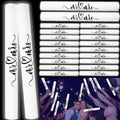 150pcs White Foam Glow Sticks Bulk for Wedding Reception Light up Foam Sticks LED Light Sticks Wedding Wand (150)