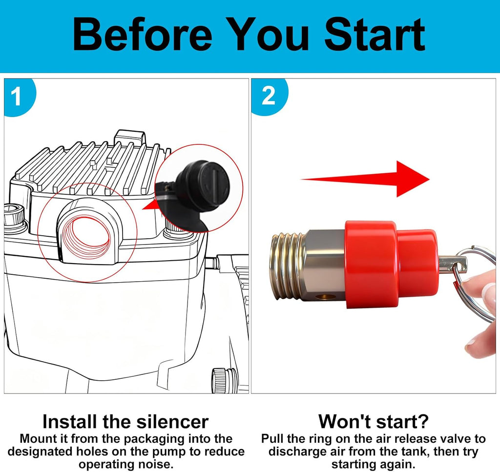 Air Compressor for Makita 18V Battery(No Battery), Max 116 PSI Pressure, 1.6 Gallon Tank, Portable Oil Free Maintenance Free Cordless Compressor, for Brad and Roofing Nailers