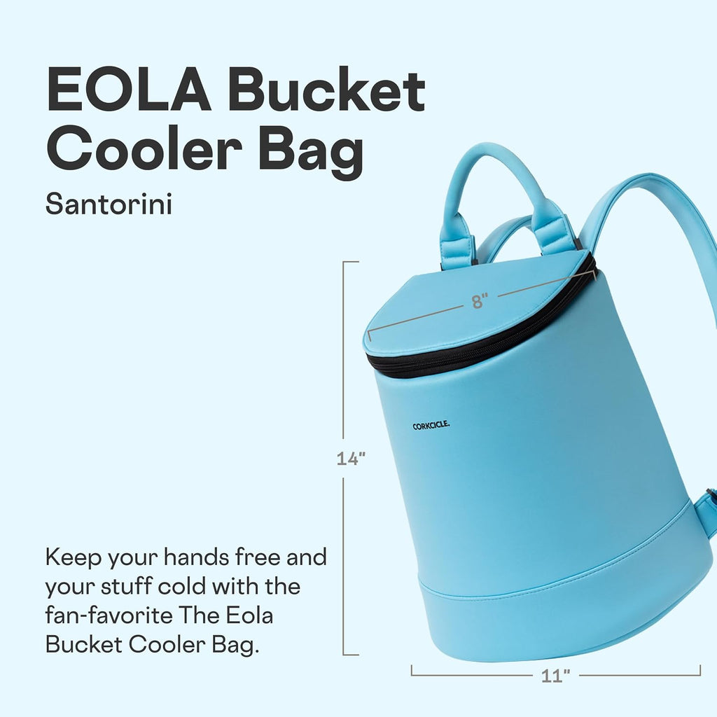 Corkcicle EOLA Cooler Backpack, Waterproof and Leak Proof Insulated Bag, Perfect for Wine, Beer, and Ice Packs
