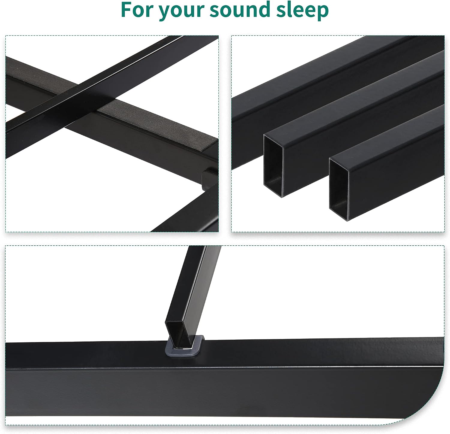 YITAHOME Upholstered Platform Bed with Adjustable Headboard, Full Size Bed Frame with Steel Slat/No Box Spring Needed/Mattress Foundation