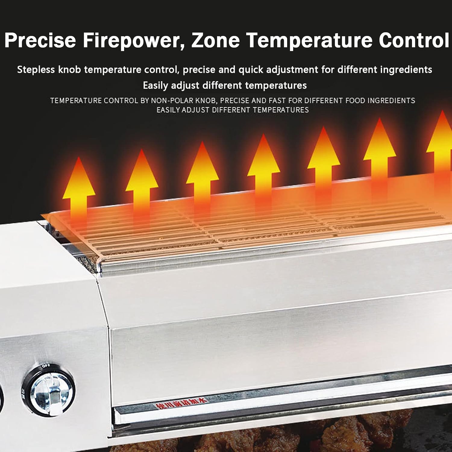Table Top Portable Gas BBQ Grill, Gas BBQ Grill for Indoor and Outdoor Use, Table Top Griddle, Coating Grill Surface 41x23 cm, Removable Grease Tray, for Picnic Camping Garden Terrace Beach