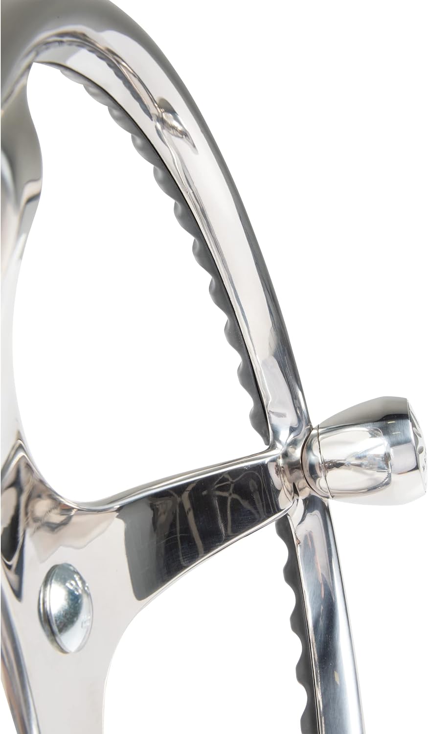 Lewmar Power Grip Boat Steering Wheel with 5/8' Welded Nut - 13.5' Cast Stainless Steel