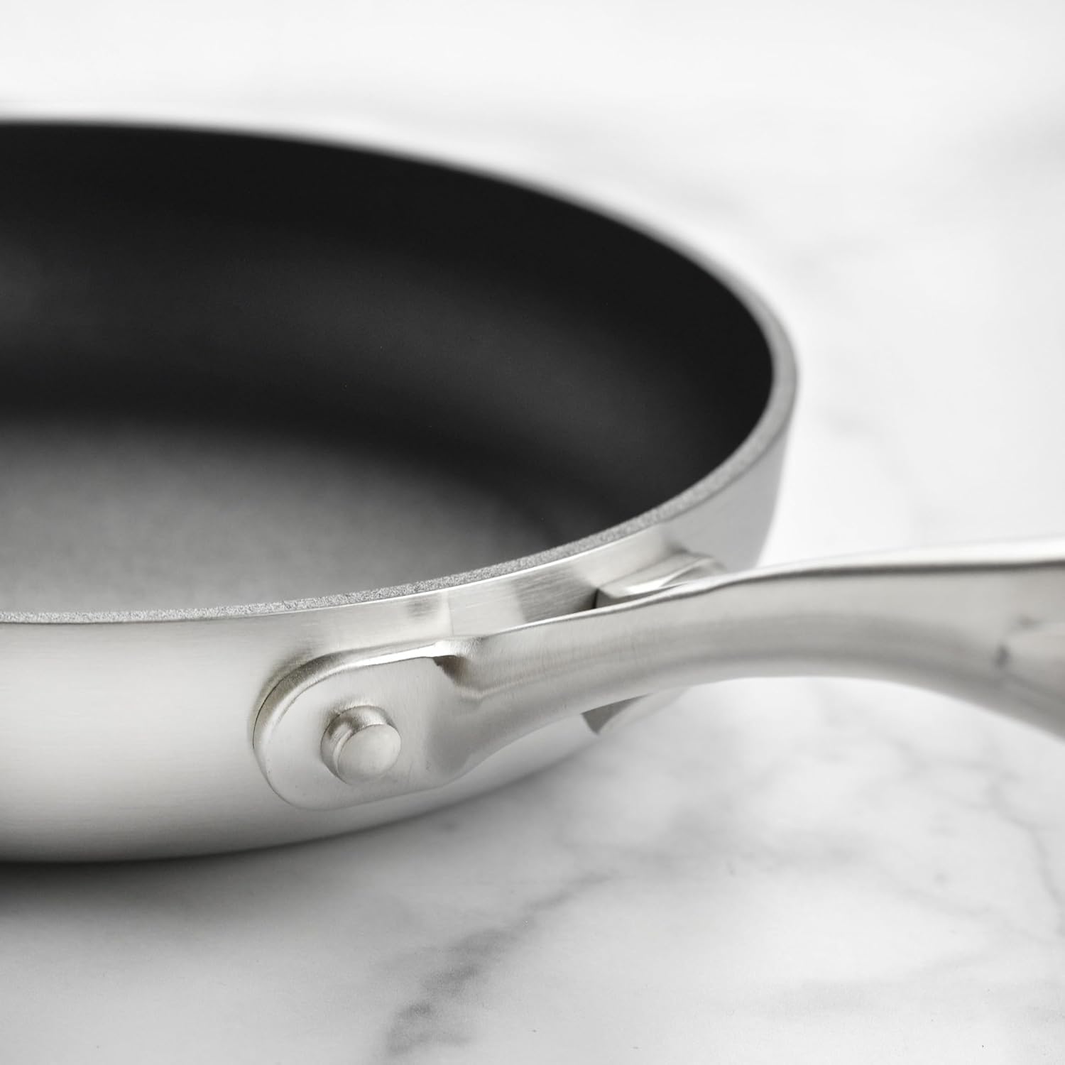 Scanpan CX+ 8 & 10.25' Fry Pan Skillet Set - Stratanium Plus Nonstick - 5-ply Stainless Steel