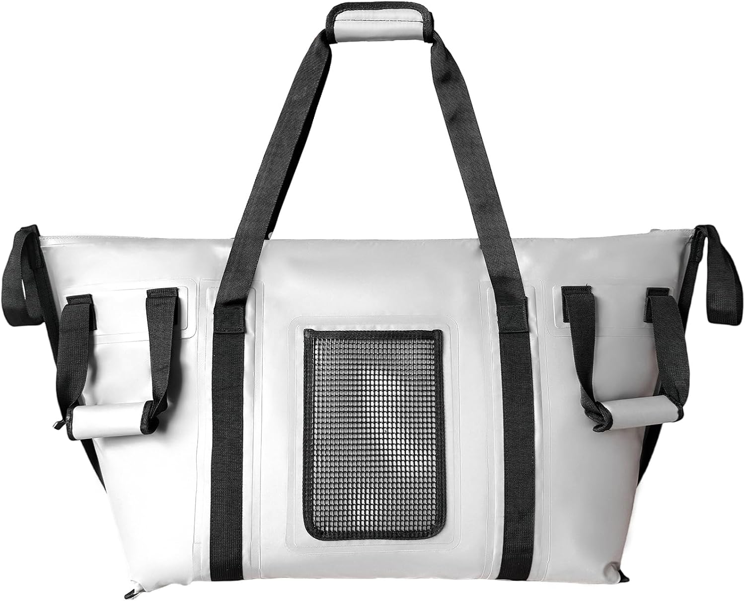 Buffalo Gear Insulated Fish Cooler - 27.5QT 58QT Waterproof Flat Bottom Bag, Leakproof and Fishing Kill Bag