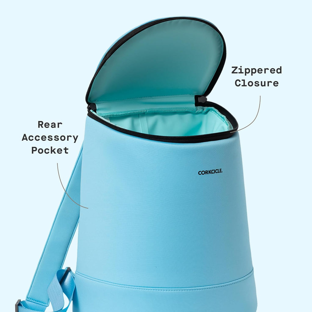 Corkcicle EOLA Cooler Backpack, Waterproof and Leak Proof Insulated Bag, Perfect for Wine, Beer, and Ice Packs