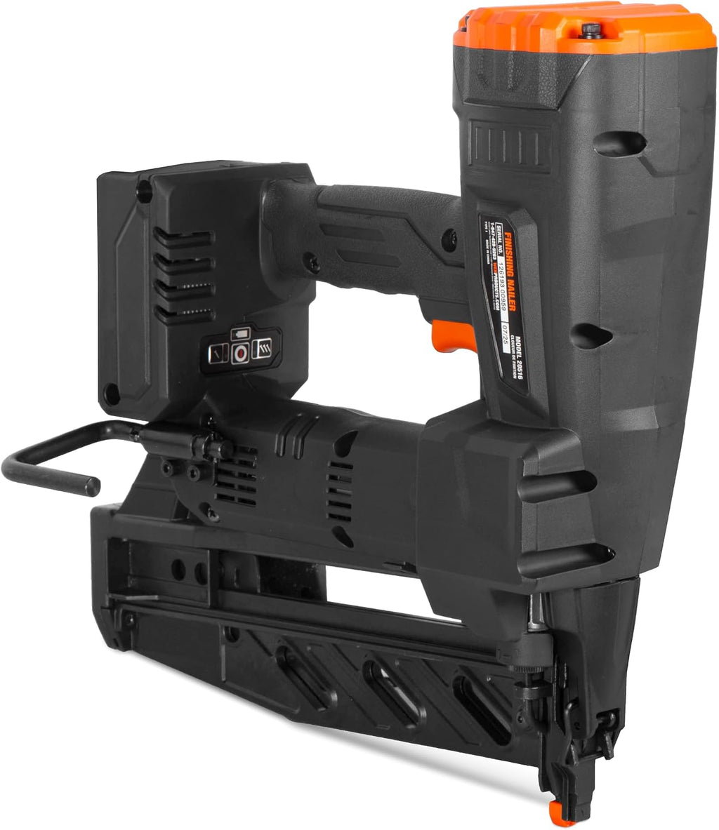WEN 20V Max Cordless Brushless 16-Gauge Brad Nailer (Tool Only – Battery Not Included) (20516BT)
