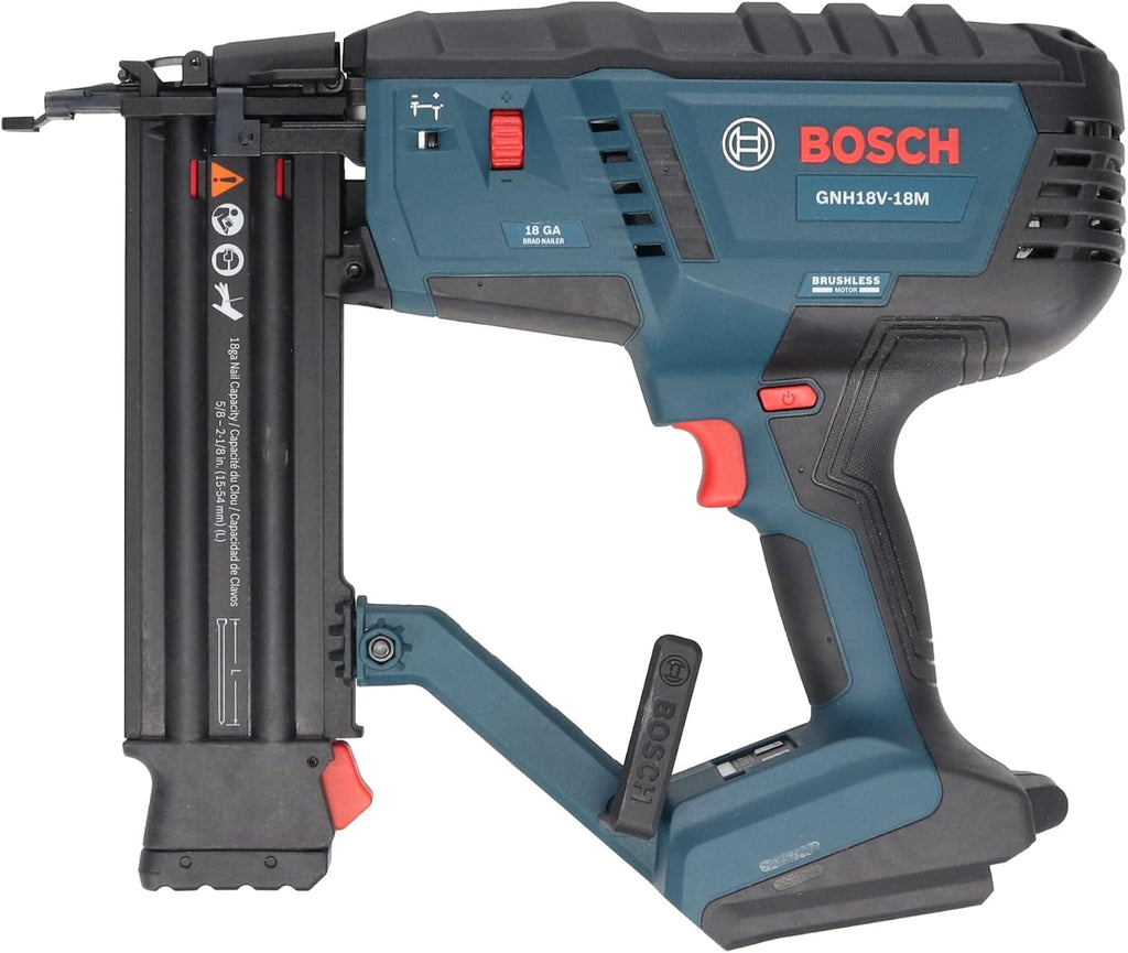 Bosch GNH18V-18MB12-RT 18V Brushless 18-Gauge Brad Nailer Kit (Reconditioned)