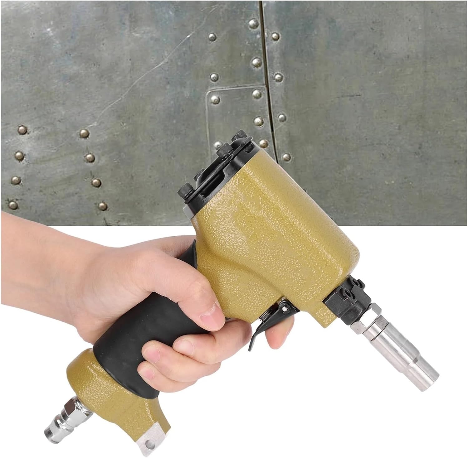 Pneumatic Nailer, Pneumatic Thumbtack Gun Air Power Decorative Nailer Trim Finish Pin Gun Tool,for Carpentry