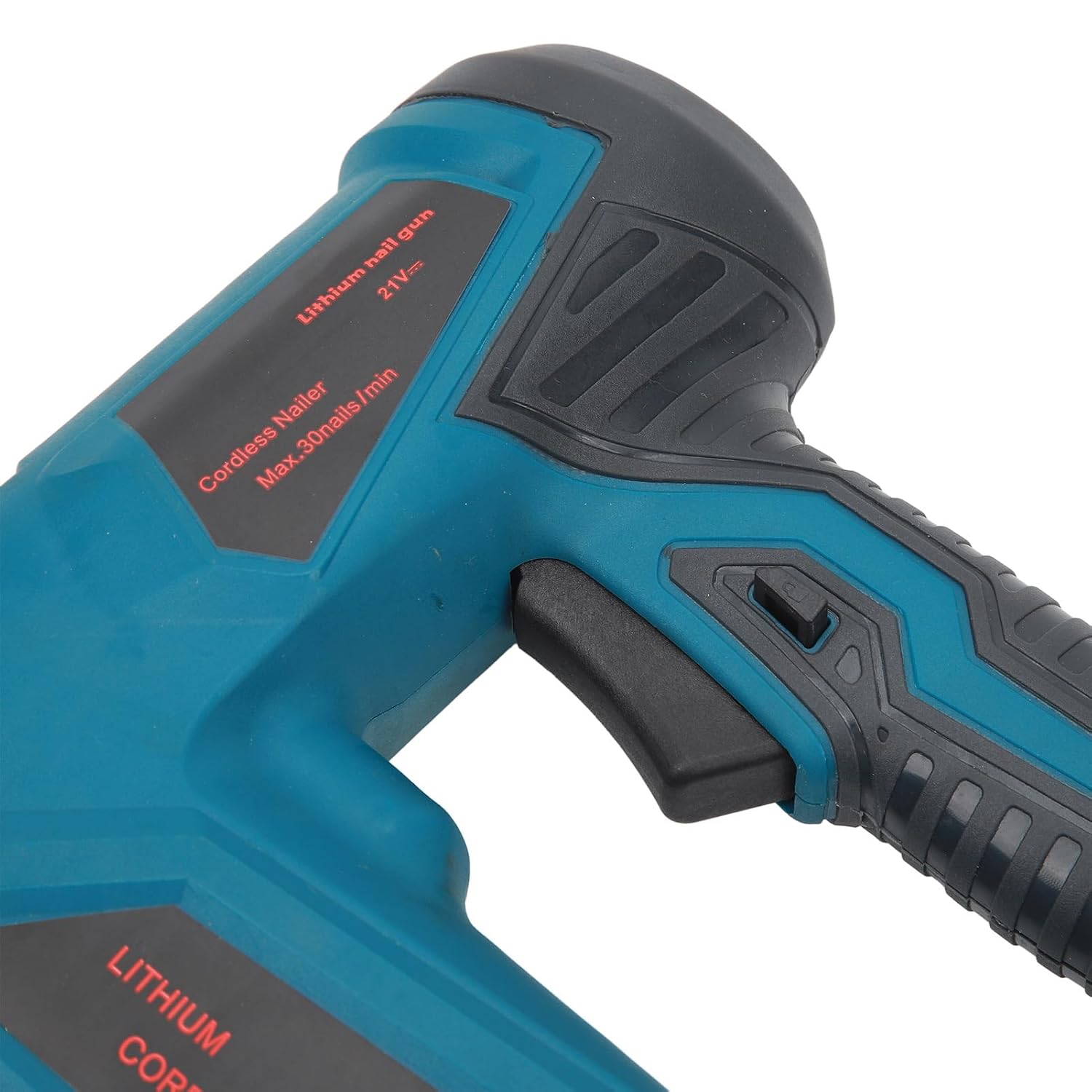 Electric Nail Guns Cordless Brad Nailer Battery Powered Brad Nailer Stapler for Carpentry and Upholstery (US Plug 100‑220V)