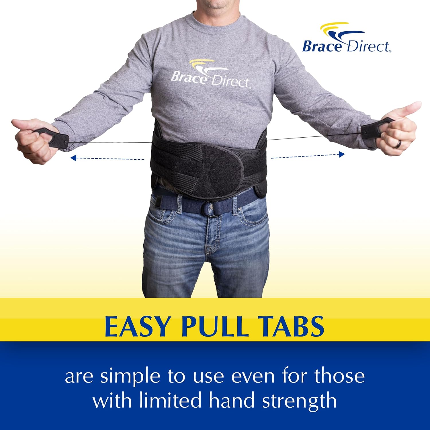 VertebrAlign LSO Back Brace - Plus Size Lumbar Decompression Brace for Herniated Disc & Sciatica Relief PDAC L0631 L0637 L0648 L0650 (23–66″ Waist)