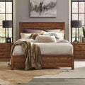 Grain Wood Furniture Montauk Solid Wood Bed, Full Size, Rustic Walnut