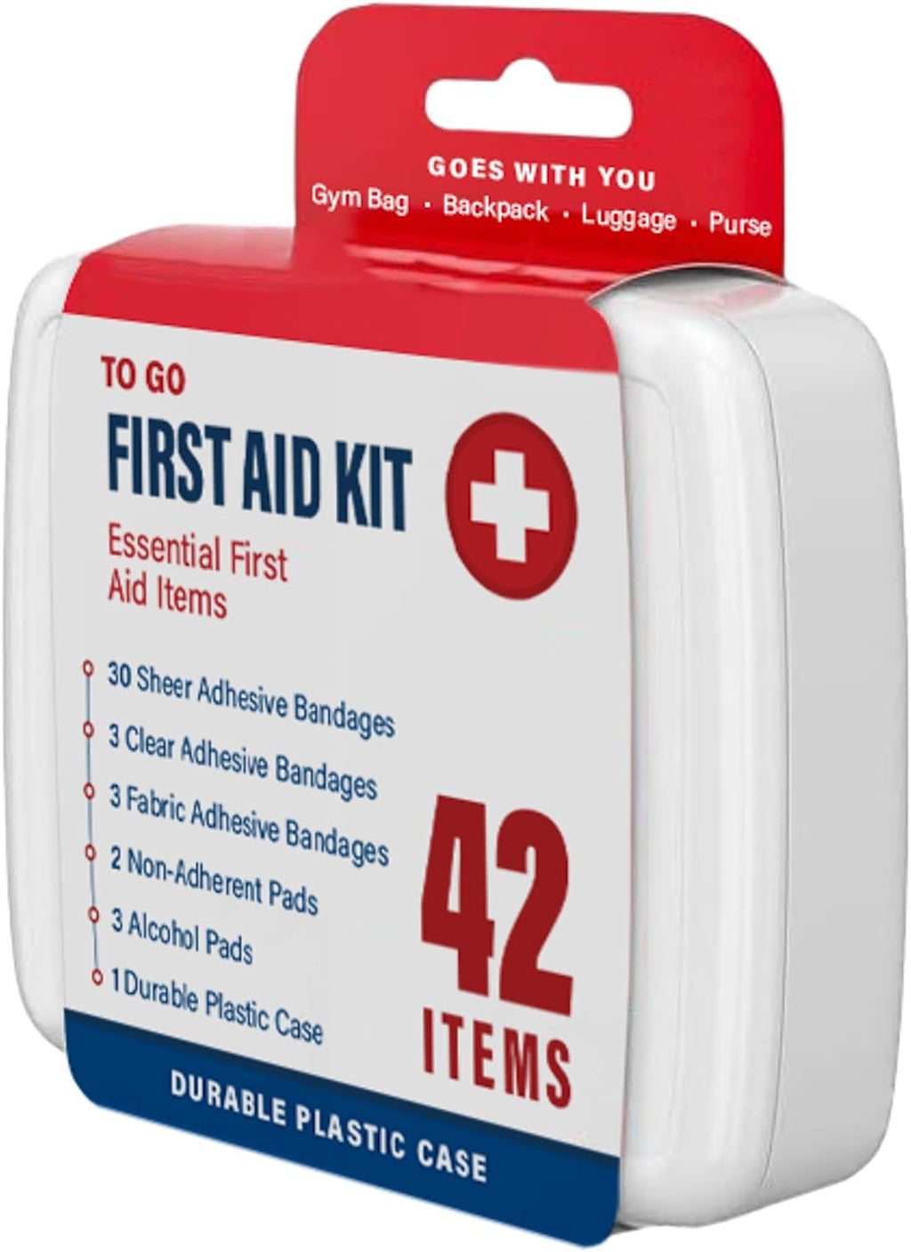 DecorRack 2000 Piece First Aid Kit, 48 Individual Boxes of 42 Items Each, First Aid Kits for Minor Cuts, Scrapes, Travel, Car, Home, Work, Field Trips or Camping (2000pcs, 48 Pack)