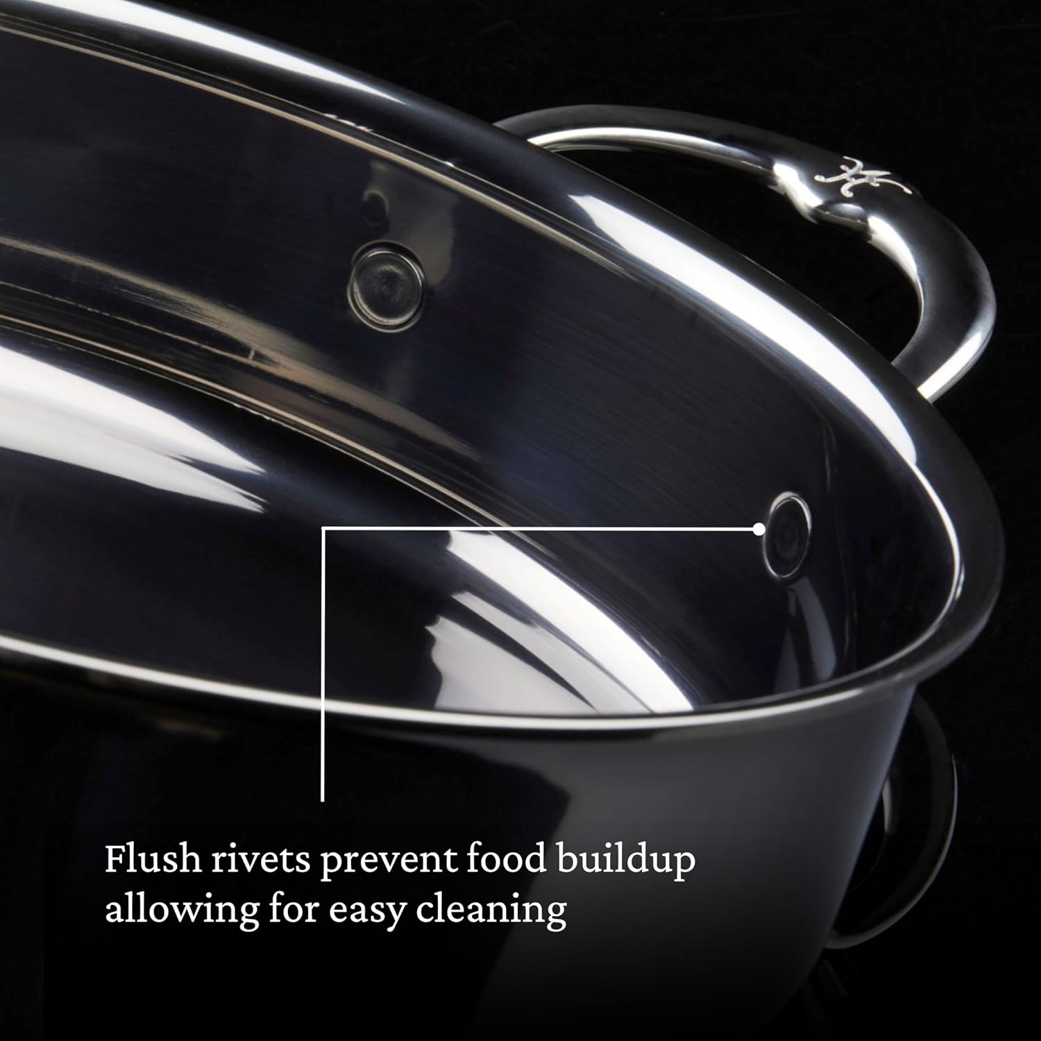 Hestan - NanoBond Collection - Stainless Steel Titanium Sauté Pan, Induction Cooktop Compatible, 5 Quart