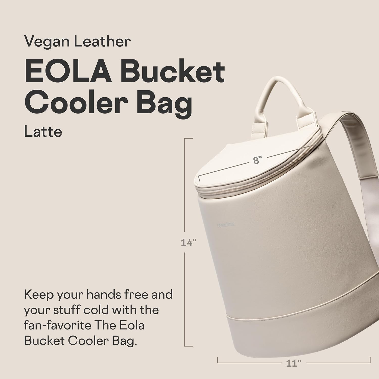 Corkcicle EOLA Cooler Backpack, Waterproof and Leak Proof Insulated Bag, Perfect for Wine, Beer, and Ice Packs