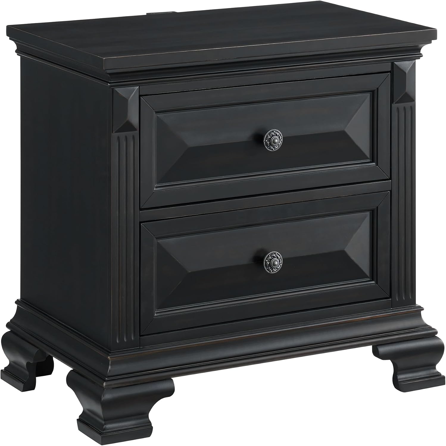 Picket House Furnishings Sumner King Panel 5PC Bedroom Set in Black