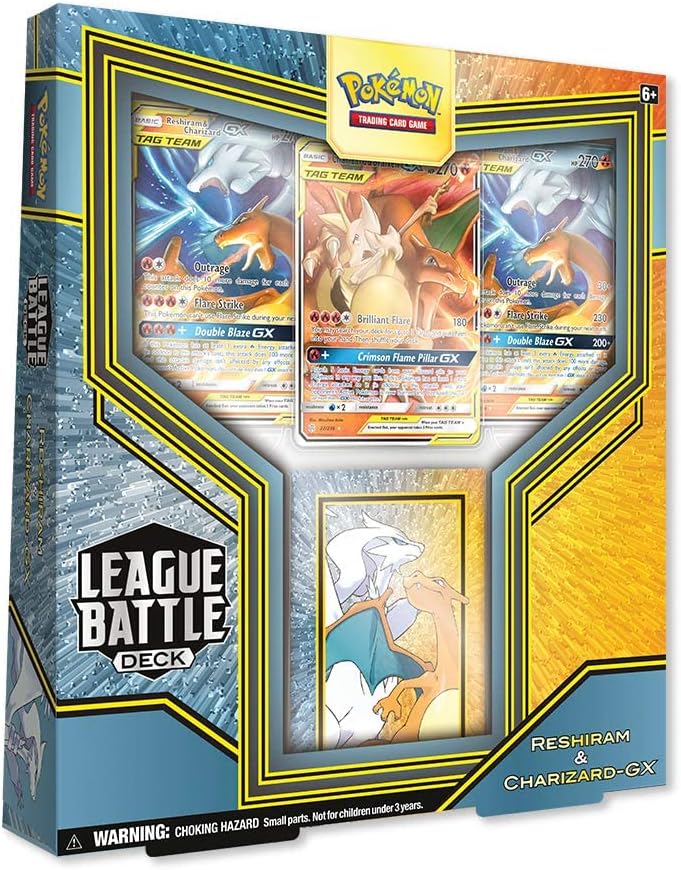 Pokémon TCG: League Battle Deck Featuring Reshiram & Charizard-GX
