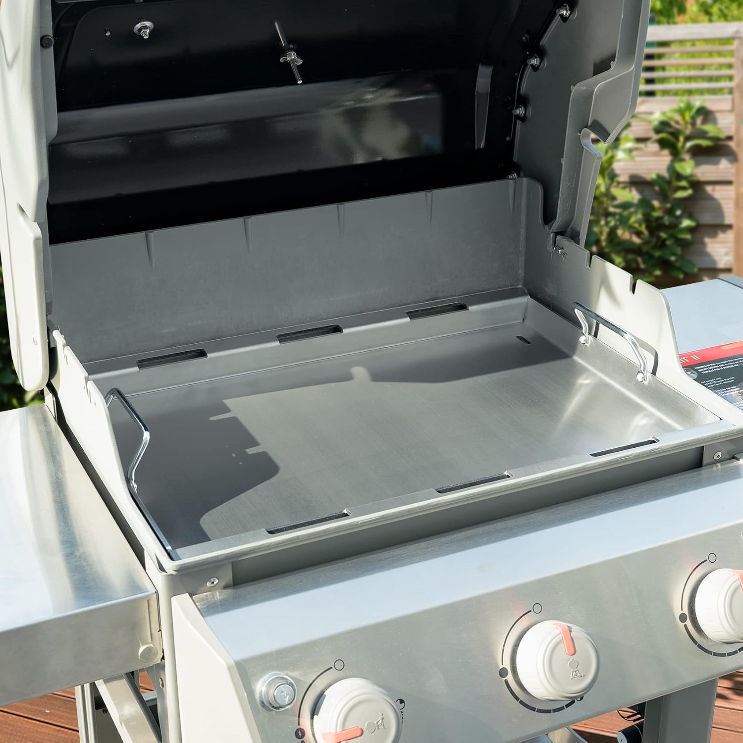 Stanbroil Full Size Griddle Insert for Weber Spirit 300, Spirit 400 Series Gas Grill, Flat Top Grill Griddle Insert for Weber Spirit 310 315 320 330 335 425 435, Stainless Steel