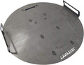 Flat top Griddle Grate for UDS Barrell Drum Smokers Grill Plate also fits for Weber Smokey Mountain WSM and Kettle Thick Steel with handles (25.5 (for 26.5 in. Kettle))