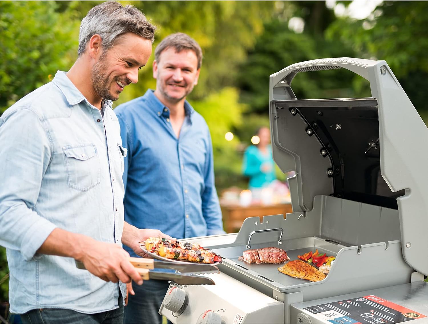 Stanbroil Full Size Griddle Insert for Weber Spirit 300, Spirit 400 Series Gas Grill, Flat Top Grill Griddle Insert for Weber Spirit 310 315 320 330 335 425 435, Stainless Steel