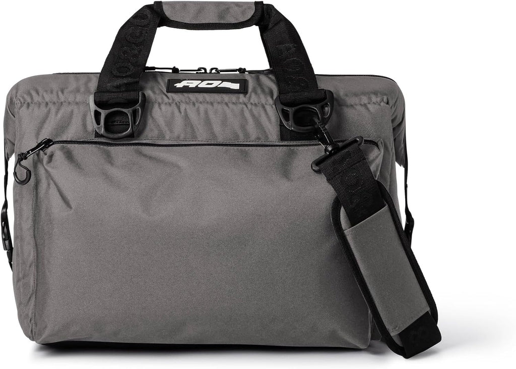 AO Coolers Caravan Canvas Soft Cooler with High-Density Insulation and Oversized Storage Pockets