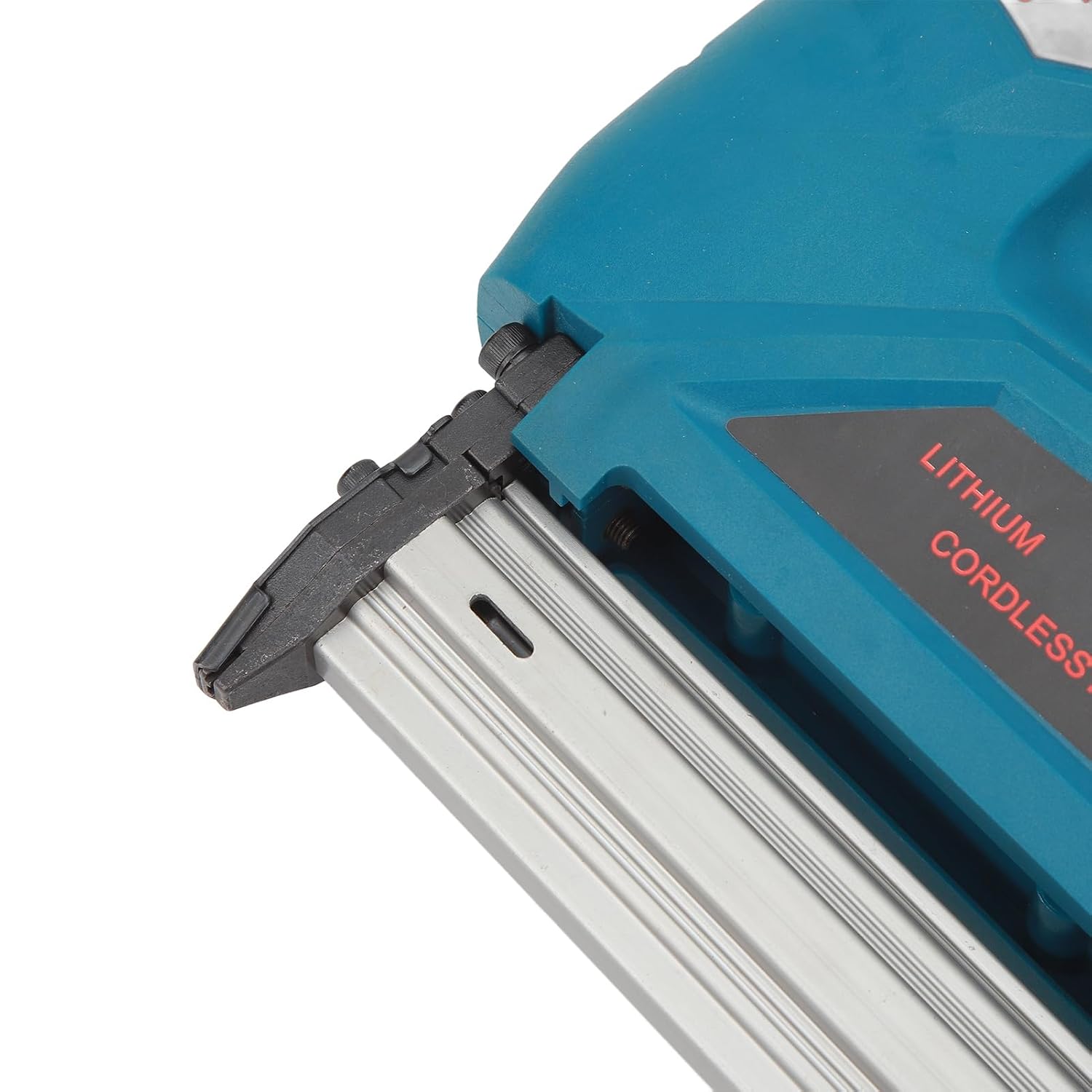 Electric Nail Guns Cordless Brad Nailer Battery Powered Brad Nailer Stapler for Carpentry and Upholstery (US Plug 100‑220V)