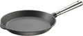Unbekannt Frying pan 24 cm. Stainless steel handle. Can be used on all types of cookers, ovens, barbecues and open fires