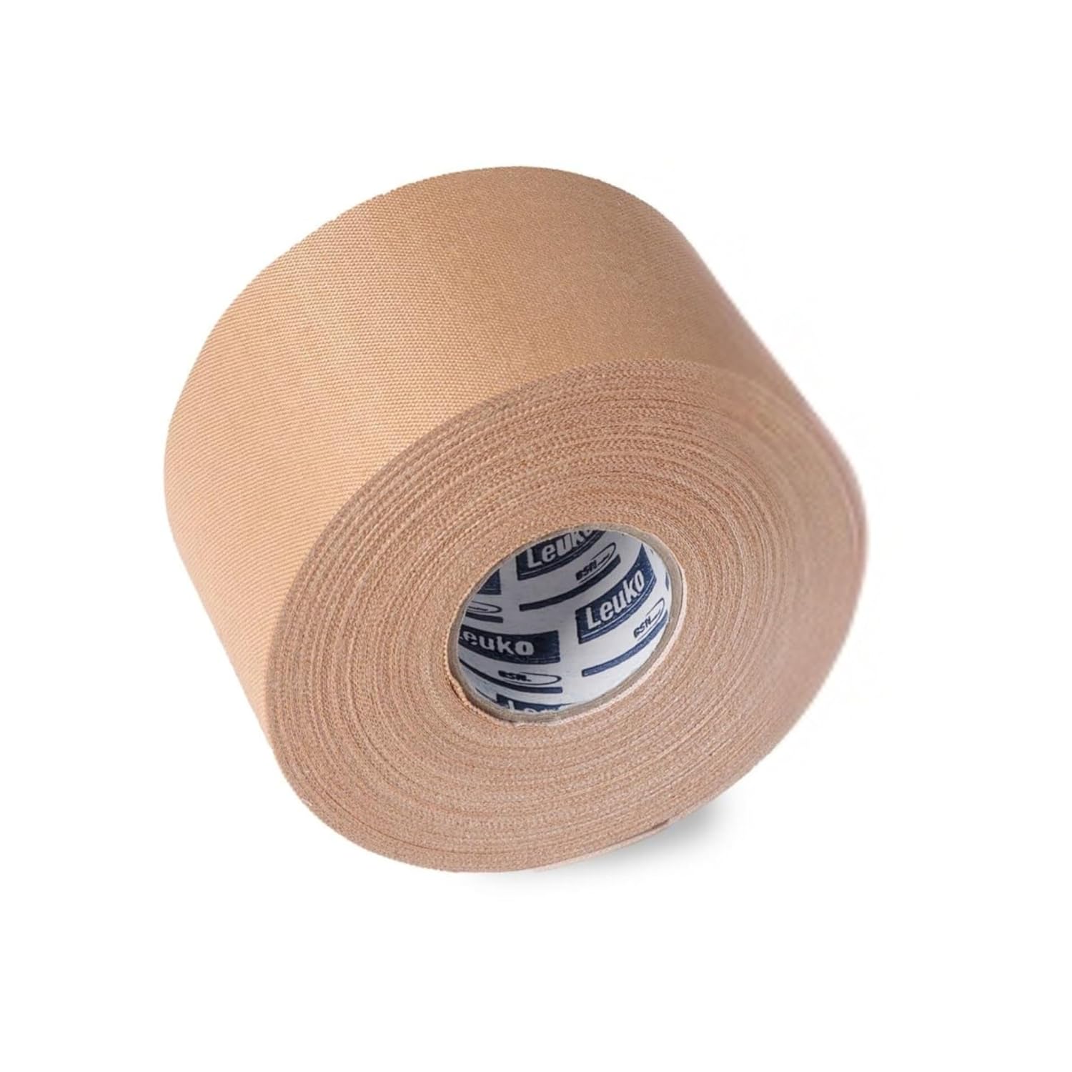 Leukotape P Adhesive Strapping Tape – for Sports Injuries, Strains and Sprains - 1.5 in x 15 yds, Tan, (30 Rolls)