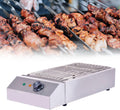 Electric Table Top Griddle Electric Smokeless Portable BBQ Barbecue Grill Indoor Cooking Grill with Water Filled Drip Tray Temperature (A)
