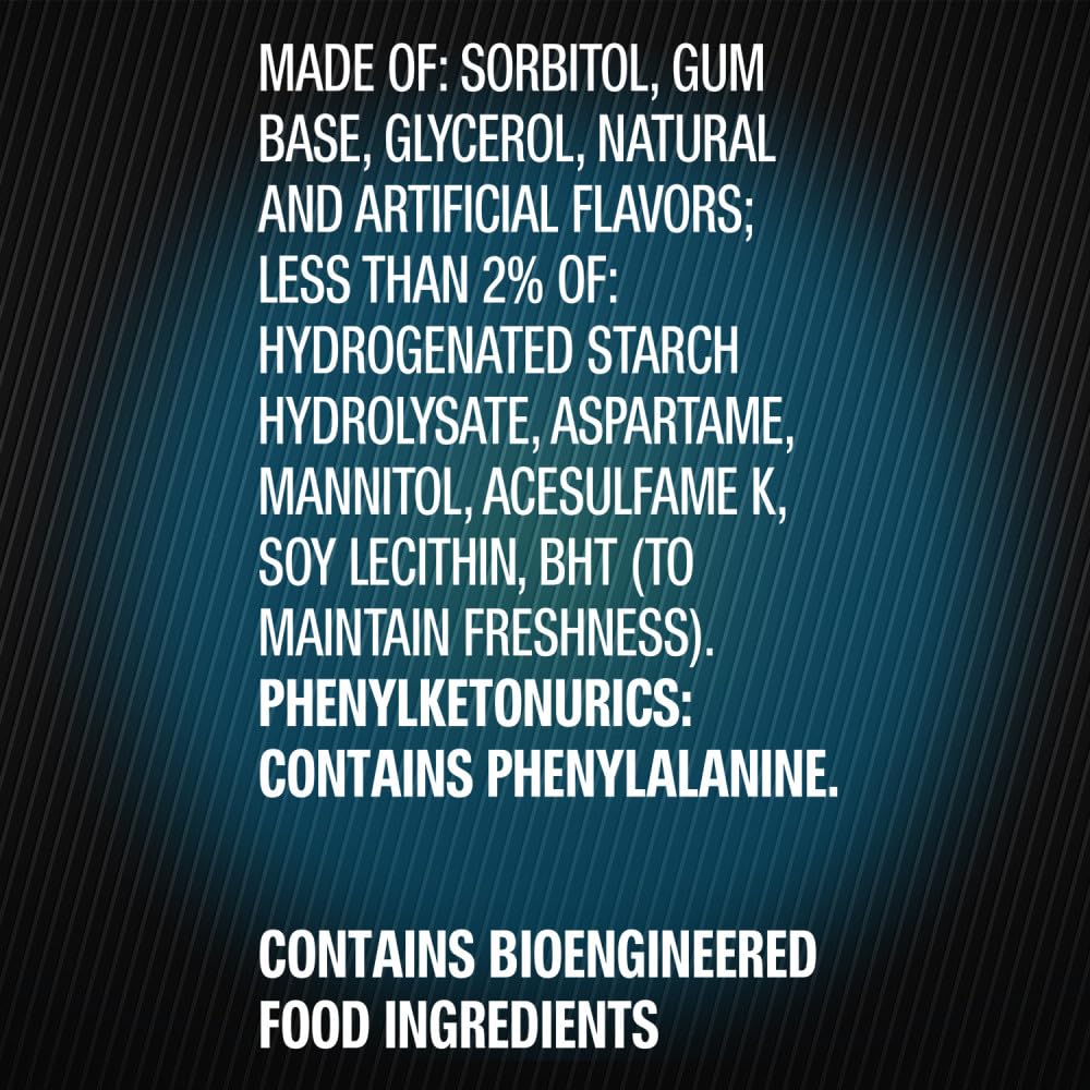 5 GUM Wintermint Ascent Sugar Free Chewing Gum Refreshing Chilling Minty Flavor Five Gum, 15 Stick (120 Pack)