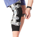 Ovation Medical Game Changer Unloader Knee Brace with Undersleeve - Lightweight OA Support for Arthritis & Pain Relief - Low Profile Design for Comfort Fit (Large/X-Large, Left)