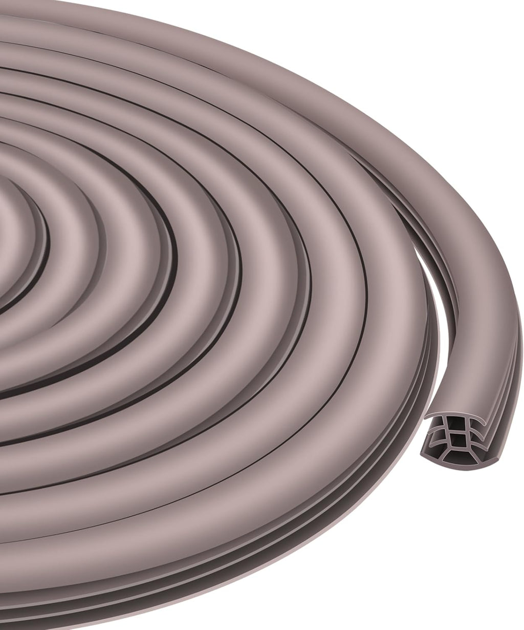 Flexible EPDM Rubber Strip (50 ft Long x 1 inch Wide) - Concrete Crack Repair & Replacement, Weather & Aging Resistant Expansion Joint Filler for Driveways, Sidewalks