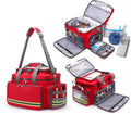 Empty First Aid Bag, Emergency Storage Portable Medicine Responder for Home Health Care, Travel