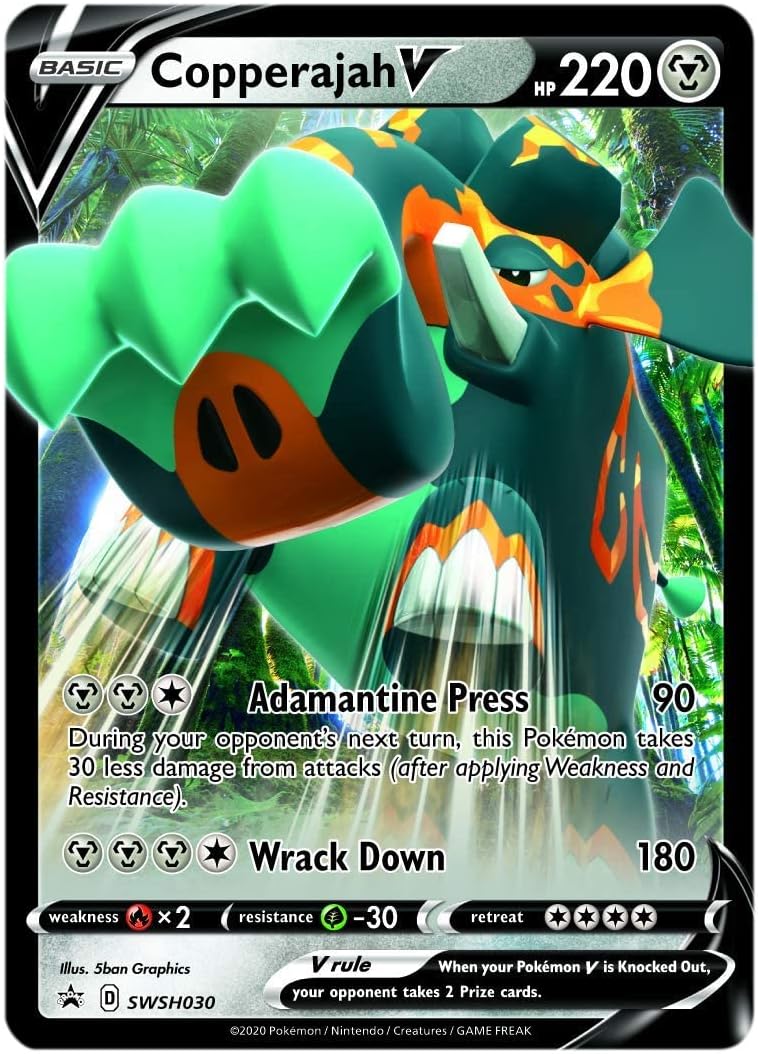 Pokemon TCG: Copperajah V Box, Multicolor