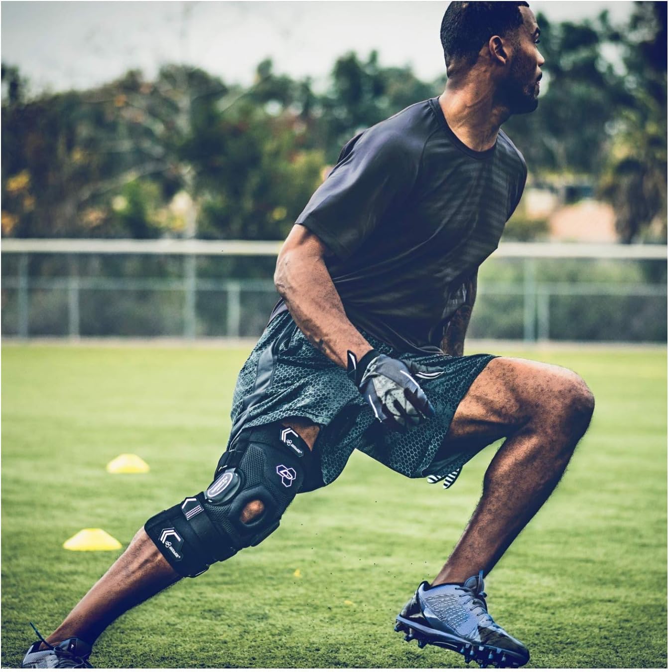 DonJoy Performance BIONIC FULLSTOP Knee Brace - ACL, Meniscus Injuries, Joint and Patella Instabilities, Moterate Sprains