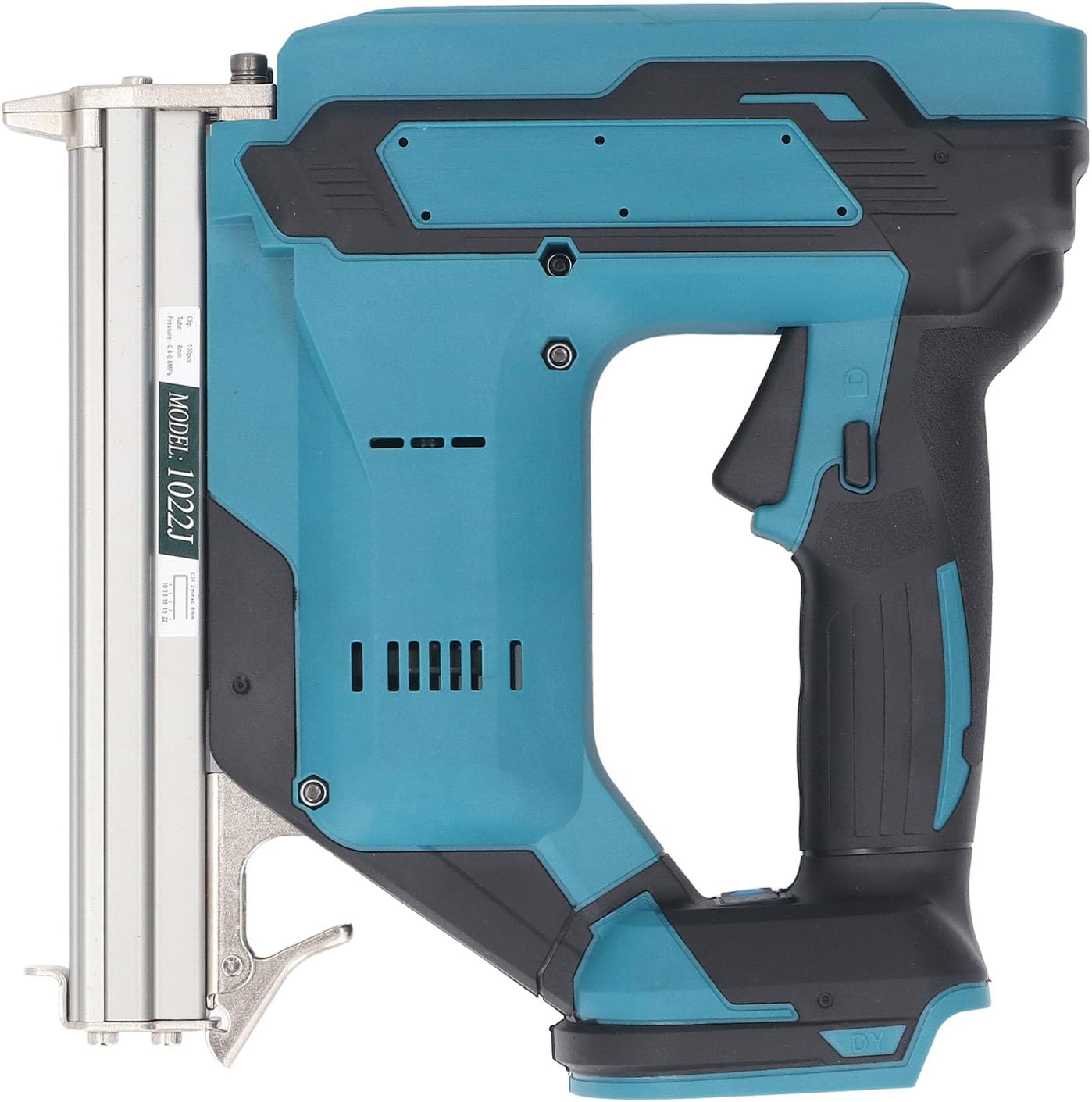 Nail Gun Battery Powered, 100 Nail Capacity Electric Cordless Brad Nailer for 10-30MM Straight Nail, Multi Usage Brad Nailer for Trim, Woodwork, DIY Upholstery