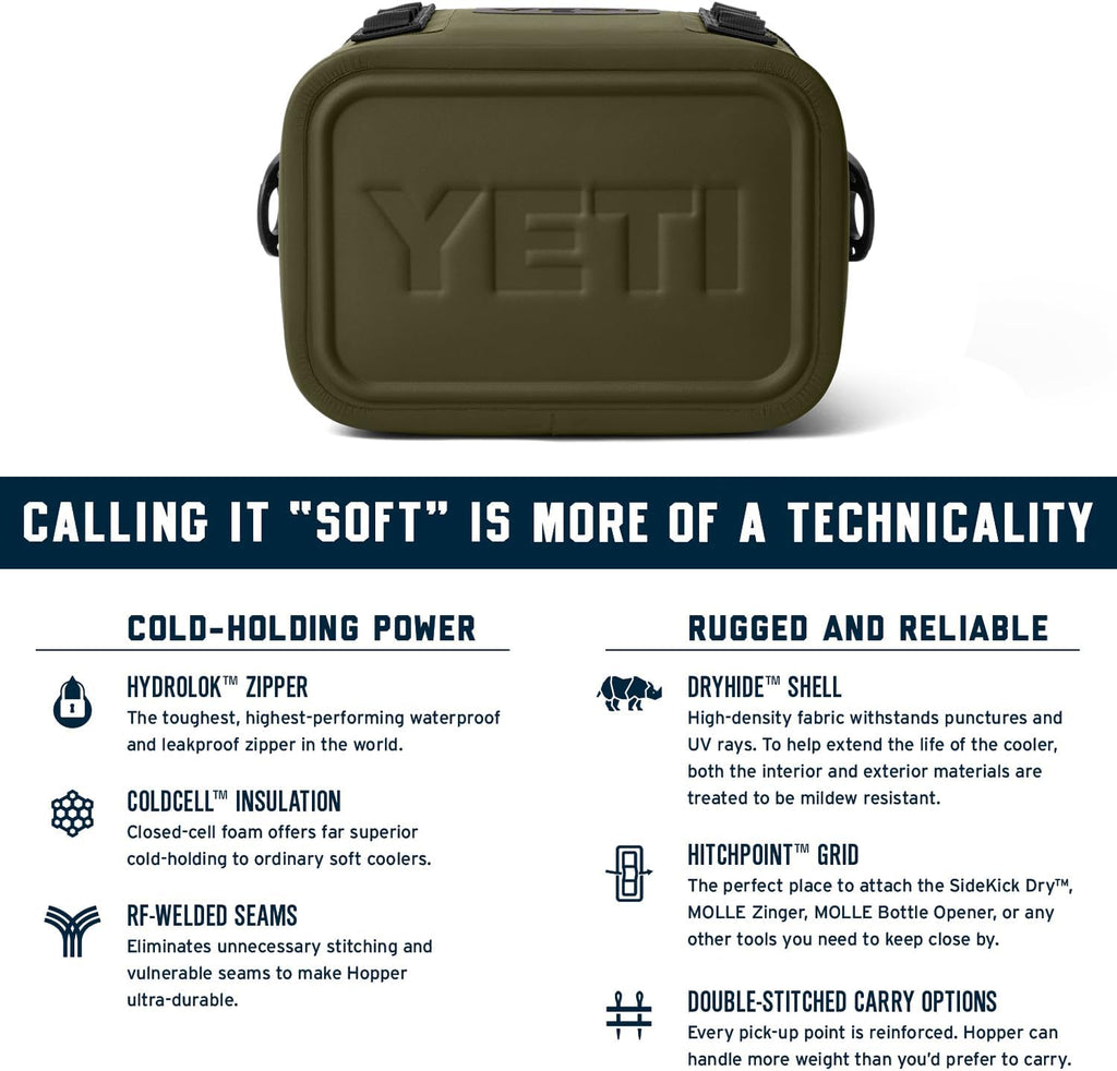 YETI Hopper Flip 8 Portable Soft Cooler