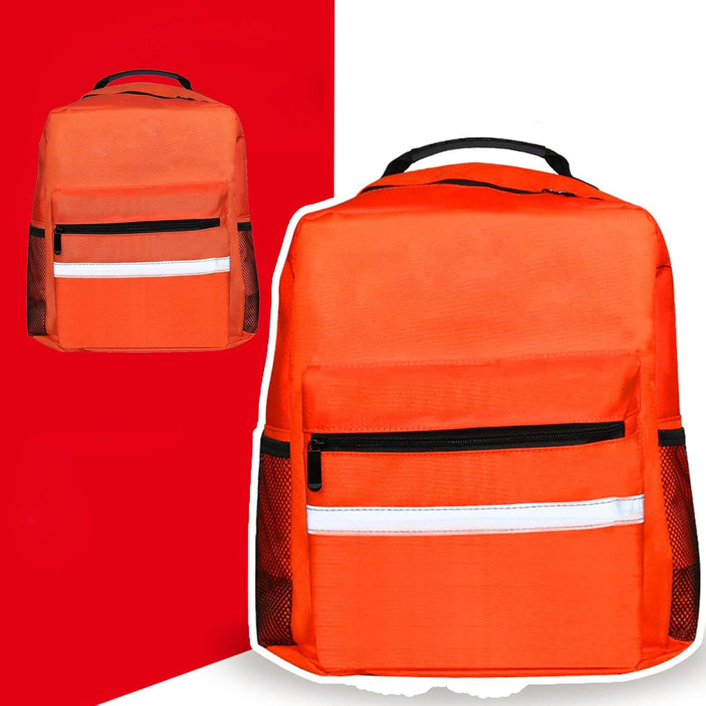 Portable First Aid Kit Bag Empty, Backpack Emergency Pill Medicine Organizer Storage for Family Outdoors Hiking Camping Car Office