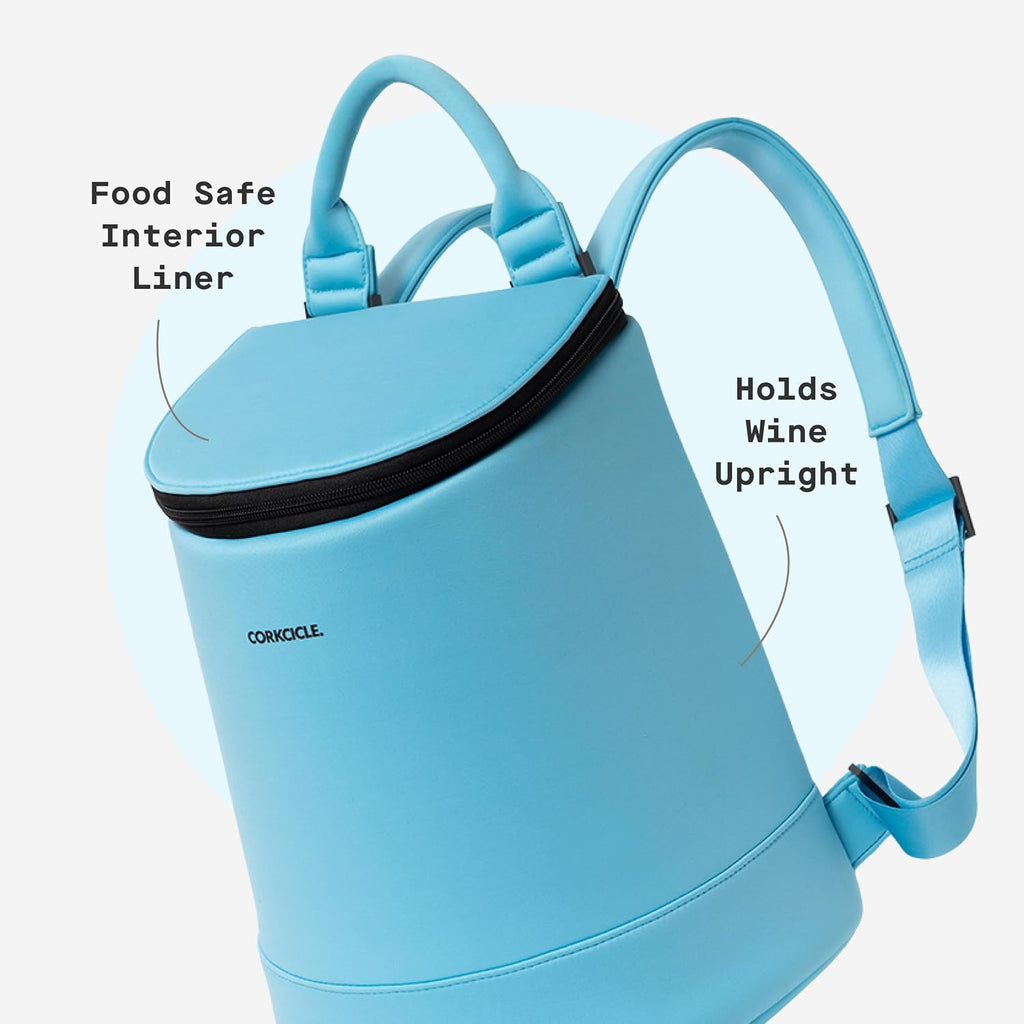 Corkcicle EOLA Cooler Backpack, Waterproof and Leak Proof Insulated Bag, Perfect for Wine, Beer, and Ice Packs